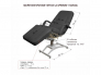 Кресло косметологическое Гармония-1 Maxi гидравлика стандарт черный