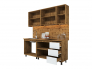 Кухонный гарнитур Норди Reform 2000 мм ЛДСП Вотан/Белый