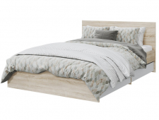 Кровать с ящиками (1400) (ламели)