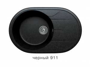 Мойка кварцевая Tolero R-116 Черный 911
