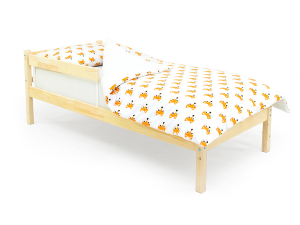 Кровать Svogen classic с бортиком натура без покрытия