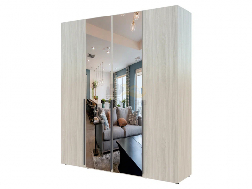 Шкаф Гранд ГШК/2-23-20-2222 (двери тип 2) с двумя зеркалами